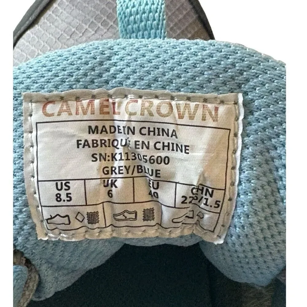 Camel Crown Women's Hiking Shoes Waterproof Lightweight Size 8.5 Trail Running